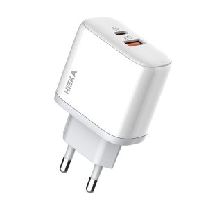 شارژر دیواری هیسکا مدل H-108 به همراه کابل USB-C