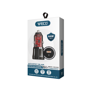 شارژ فندکی 66 وات ویکو مدل WECO 23