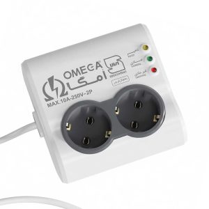 محافظ برق 2 راهی امگا طول 2 متر Omega P4000 10A