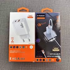 شارژر دکین DK-HC845 مدل ۴۸ وات دو پورت USB و Type-C
